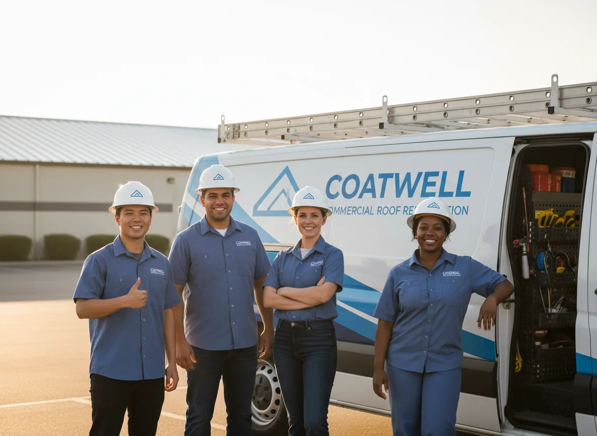 Commercial roof coating company in Verona, IL